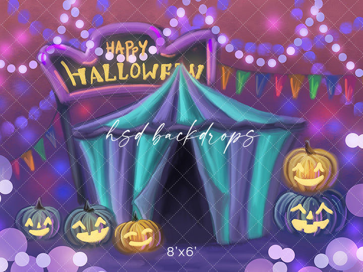 Halloween Circus - HSD Photography Backdrops