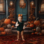 Autumn Pumpkin Porch (sweep options) - HSD Photography Backdrops