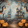 Haunted Mansion View (sweep options) - HSD Photography Backdrops