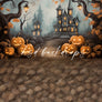 Haunted Mansion View (sweep options) - HSD Photography Backdrops