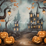 Haunted Mansion View (sweep options) - HSD Photography Backdrops