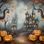 Haunted Mansion View (sweep options) - HSD Photography Backdrops