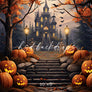 Haunted Halloween Castle (sweep options) - HSD Photography Backdrops