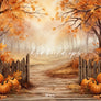 Autumn Trees Backdrop for a Fall Photoshoot