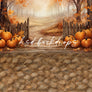 Fenced Fall View (sweep options) - HSD Photography Backdrops