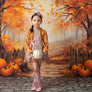 Fenced Fall View (sweep options) - HSD Photography Backdrops