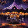 Halloween Horse Carousel - HSD Photography Backdrops