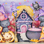 Cute Halloween Scene - HSD Photography Backdrops