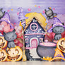 Cute Halloween Scene - HSD Photography Backdrops