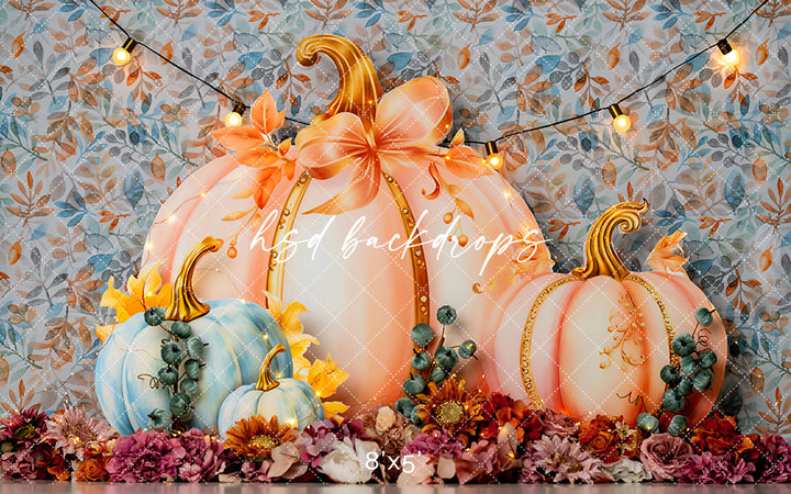 Pretty Little Pumpkin - HSD Photography Backdrops