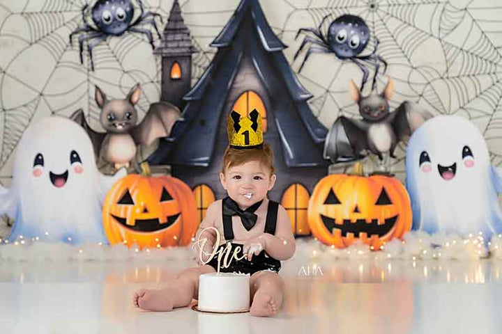 Cute Halloween Characters - HSD Photography Backdrops