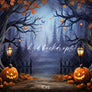 Halloween Photo Background for Party or Halloween Mini Sessions