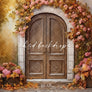 Romantic Autumn Door - HSD Photography Backdrops