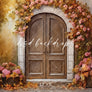 Romantic Autumn Door - HSD Photography Backdrops