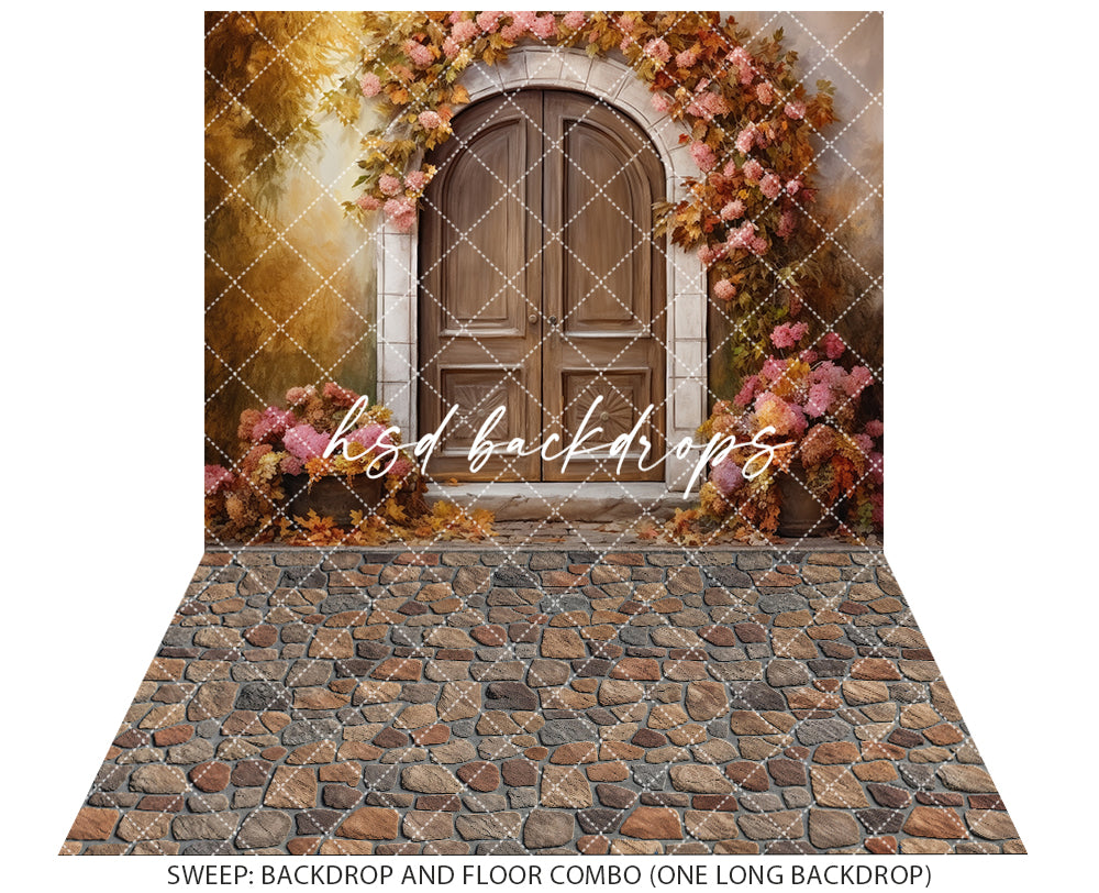 Romantic Autumn Door