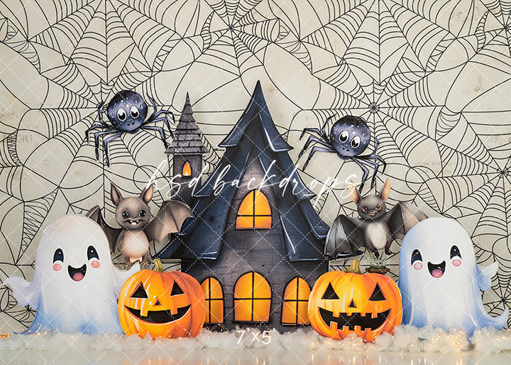 Cute Halloween Characters - HSD Photography Backdrops