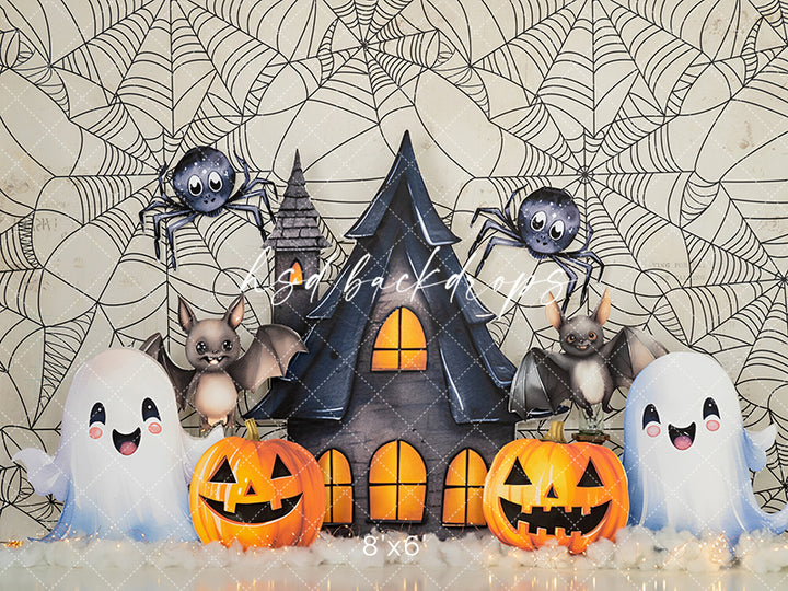 Cute Halloween Characters - HSD Photography Backdrops