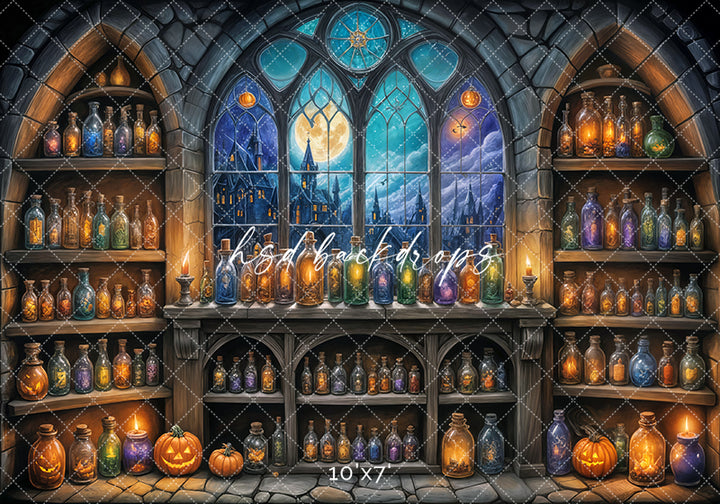 Potion Shop (sweep options) - HSD Photography Backdrops