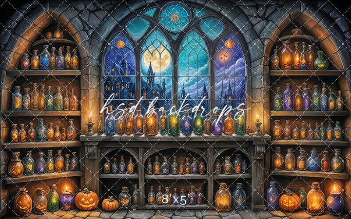 Potion Shop (sweep options) - HSD Photography Backdrops