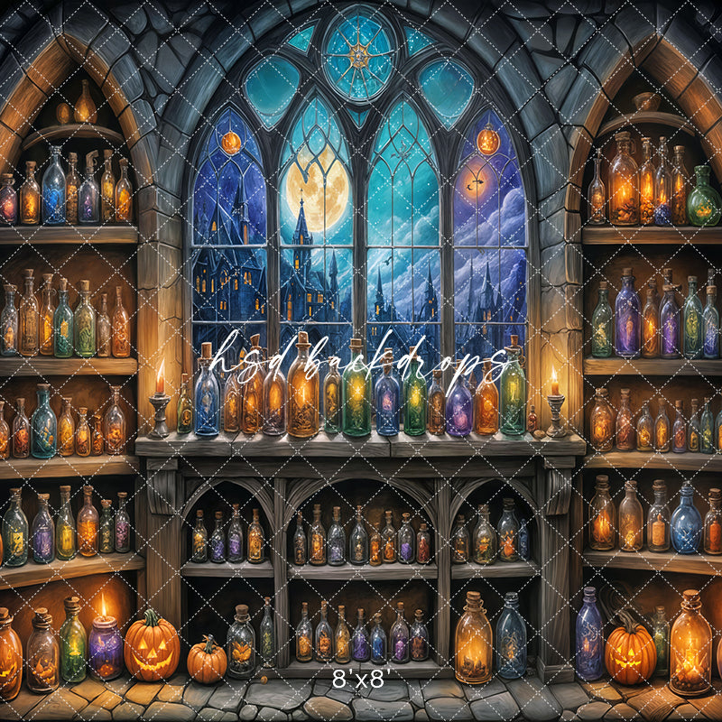 Potion Shop (sweep options) - HSD Photography Backdrops