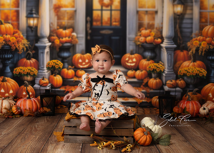 Haunted Halloween Manor (sweep options) - HSD Photography Backdrops