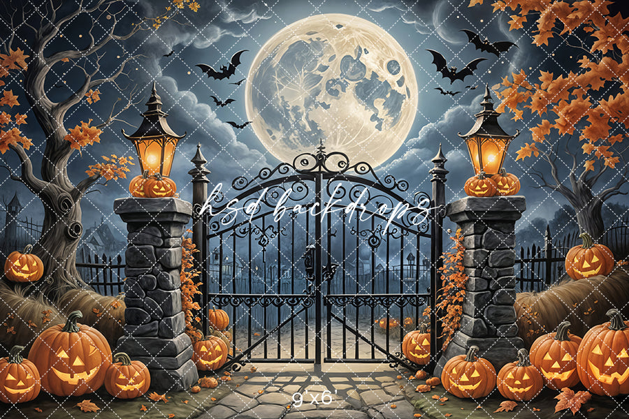 Spooky Gate (sweep options) - HSD Photography Backdrops
