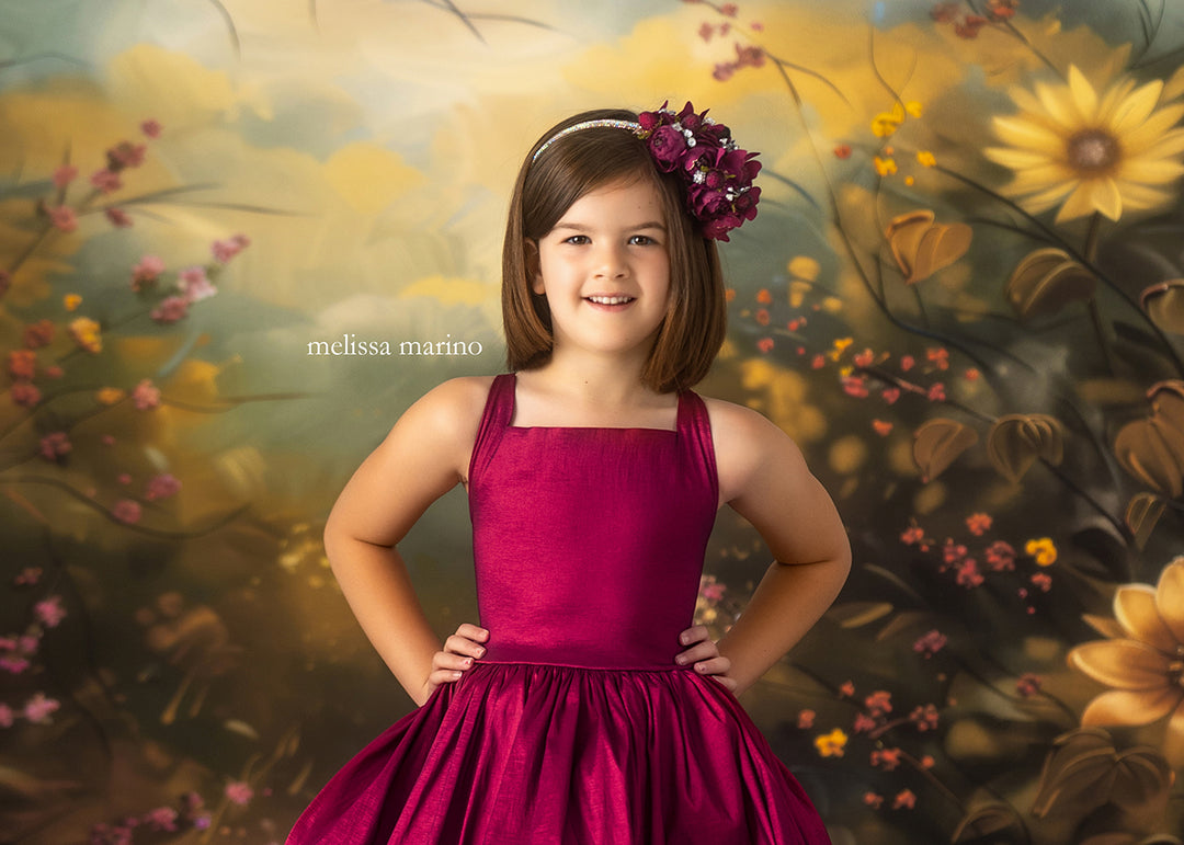 Wild Sunflowers (sweep options) - HSD Photography Backdrops