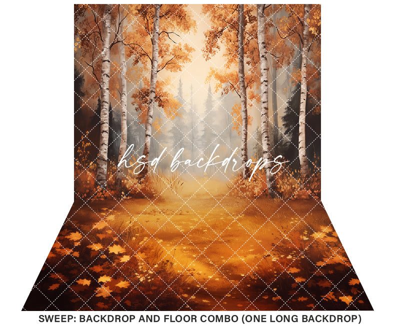 Simply Autumn (sweep options) - HSD Photography Backdrops