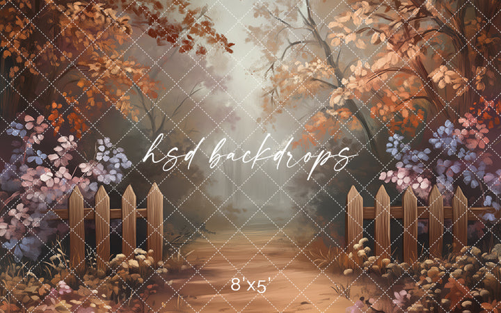 Enchanted Autumn Forest (sweep options) - HSD Photography Backdrops