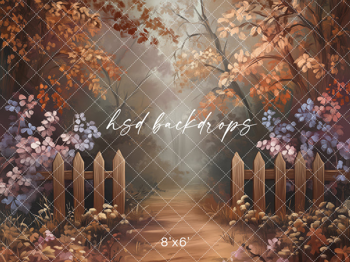 Enchanted Autumn Forest (sweep options) - HSD Photography Backdrops