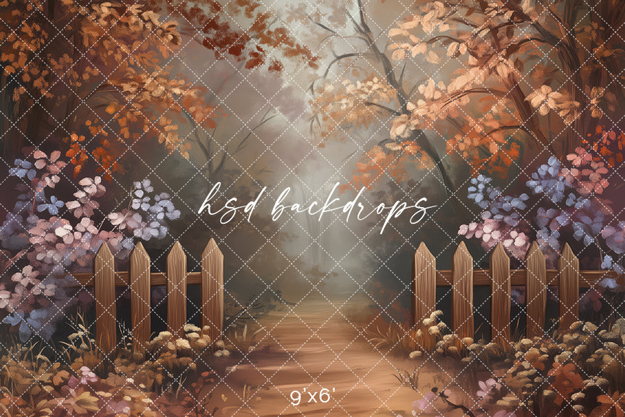 Enchanted Autumn Forest (sweep options) - HSD Photography Backdrops