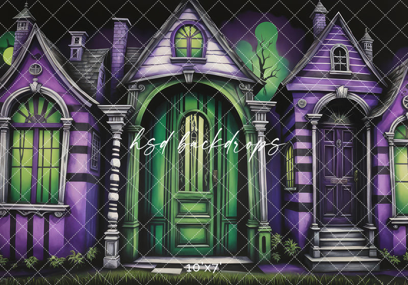 Ghost with the Most Door (sweep options) - HSD Photography Backdrops