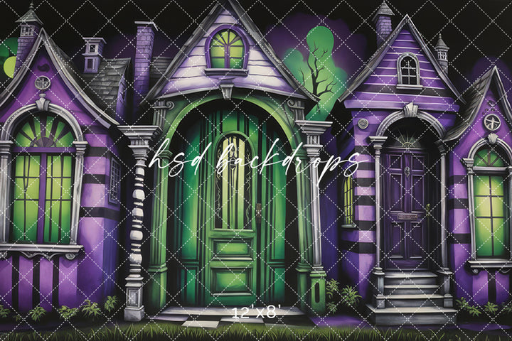 Ghost with the Most Door (sweep options) - HSD Photography Backdrops