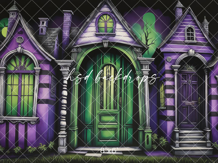 Ghost with the Most Door (sweep options) - HSD Photography Backdrops