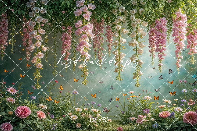 Magical Meadow (sweep options) - HSD Photography Backdrops