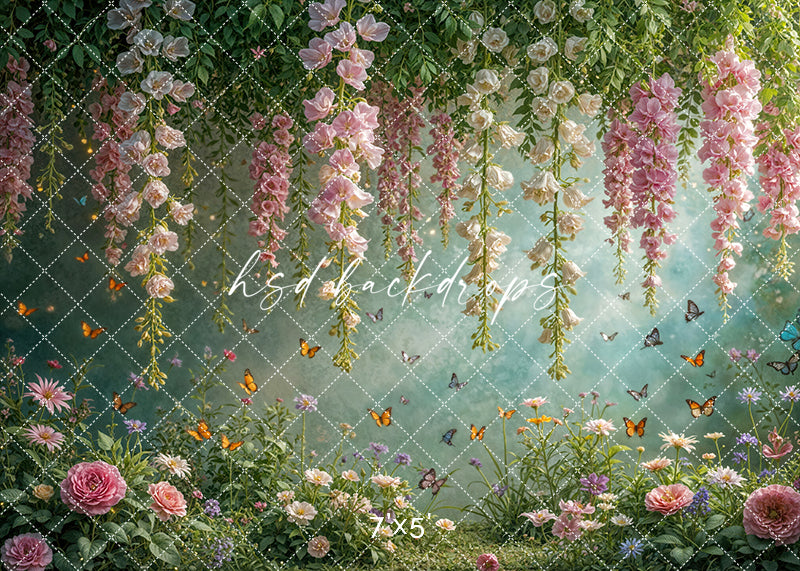 Magical Meadow (sweep options) - HSD Photography Backdrops