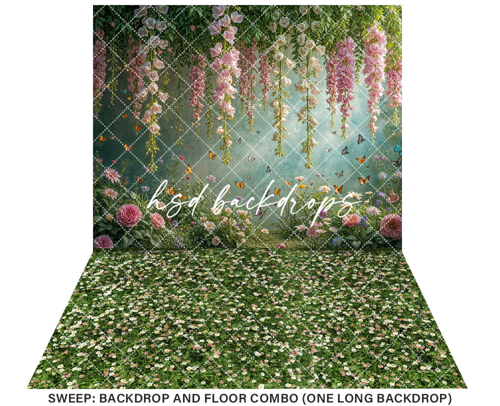 Magical Meadow (sweep options) - HSD Photography Backdrops