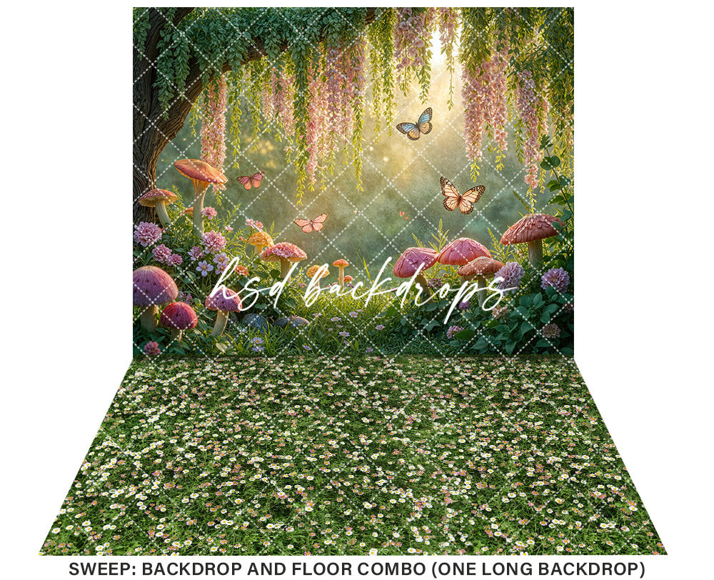 Fairy Haven (sweep options) - HSD Photography Backdrops