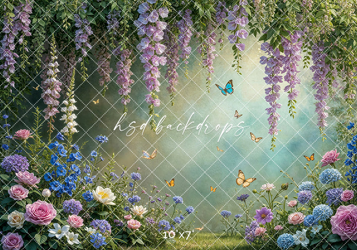Fairytale Flora (sweep options) - HSD Photography Backdrops