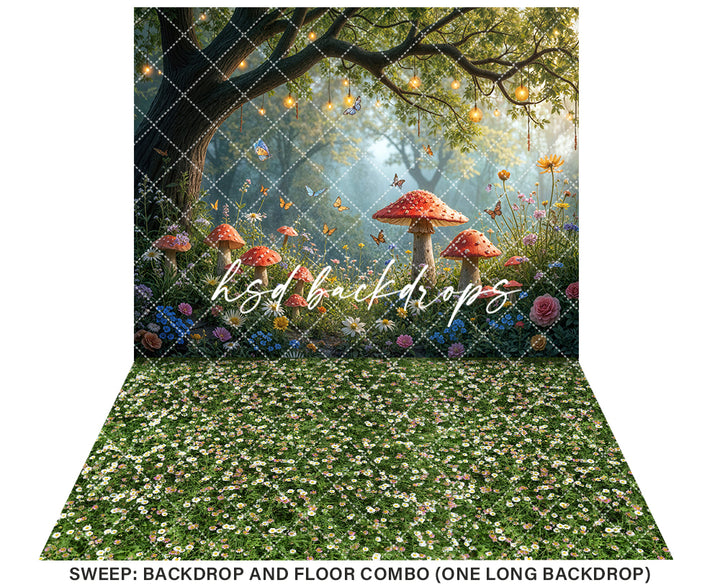Mushroom Forest - HSD Photography Backdrops