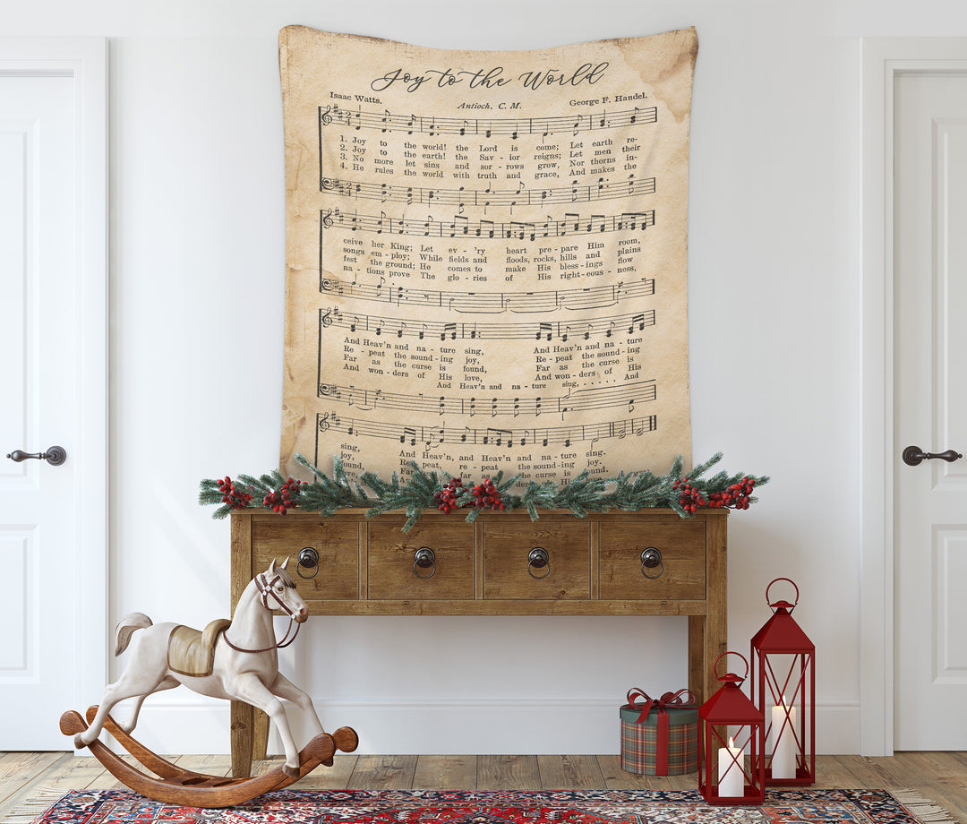 Christmas Hymn Wall Hangings - HSD Photography Backdrops