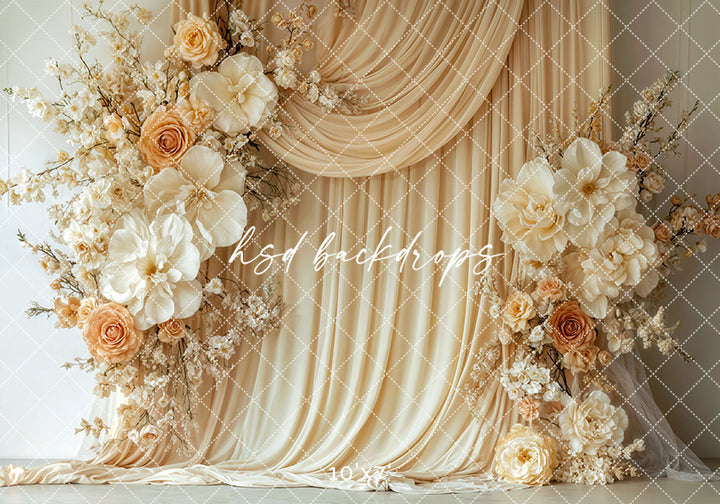 Peaches and Cream (sweep options) - HSD Photography Backdrops