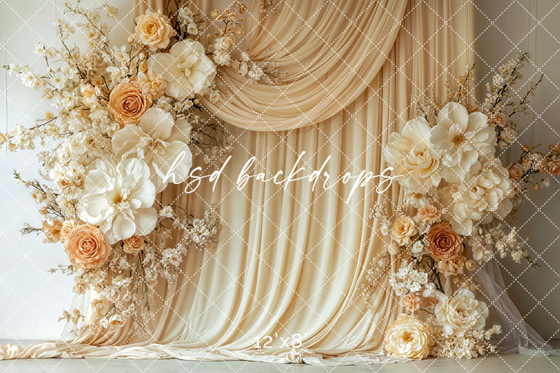 Peaches and Cream (sweep options) - HSD Photography Backdrops