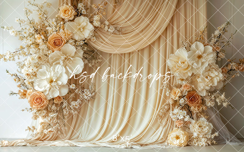 Peaches and Cream (sweep options) - HSD Photography Backdrops