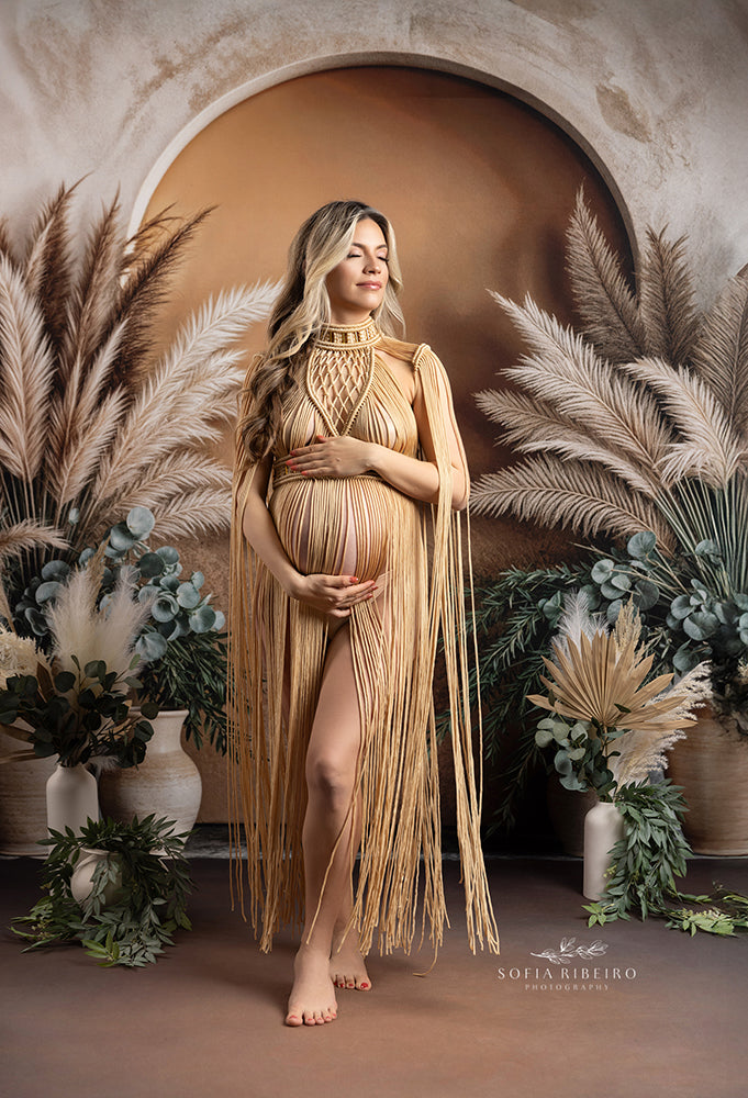 Potted Pampas - HSD Photography Backdrops