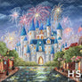 Magical Street U.S.A - HSD Photography Backdrops