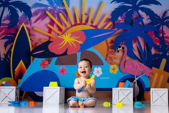 Girls Just Wanna Have Sun - HSD Photography Backdrops