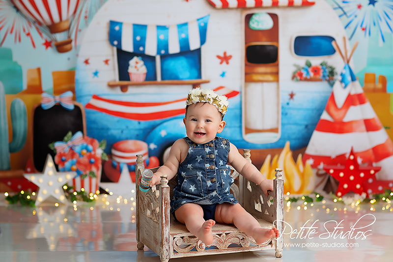 Freedom and Fireworks - HSD Photography Backdrops 