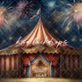 4th of July Tent - HSD Photography Backdrops