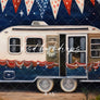 4th of July Camper - HSD Photography Backdrops